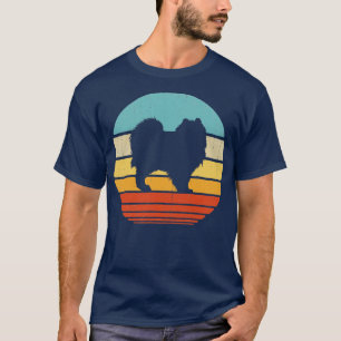 T-shirt Samoyed Retro Vintage 60s les années 70 coucher de