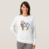T-shirt Samoyo American Eskimo Dog Snowflake (Devant entier)
