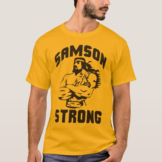 T-shirt Samson Strong - Bodybuilding (Devant)