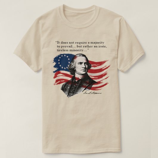 T-shirt Samuel Adams (Design devant)