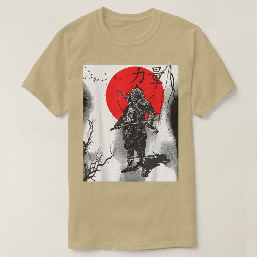 T-shirt Samurai (Design devant)