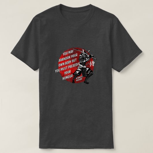 T-shirt Samurai (Design devant)