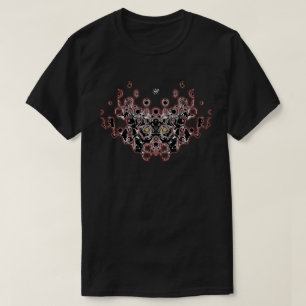 T-shirt Samurai ancien masque démon v2
