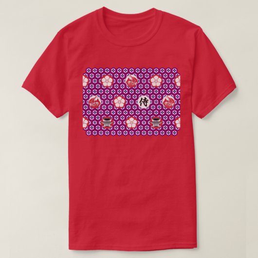 T-shirt Samurai Art (2) (Design devant)