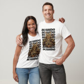T-shirt Samurai Bushido Hommes blancs (Unisexe)