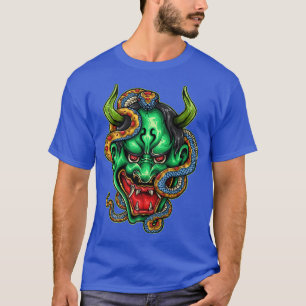 T-shirt Samurai Bushido Japon guerrier japonais art rétro