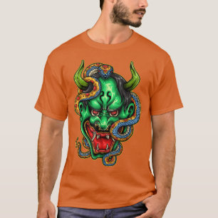 T-shirt Samurai Bushido Japon guerrier japonais Retro Art1