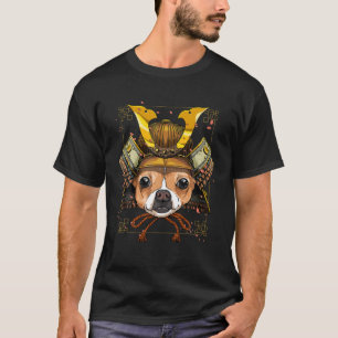 T-shirt Samurai Chihuahua Chien Guerrier Samurai Amateurs 