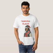 T-shirt Samurai Claus (Devant entier)