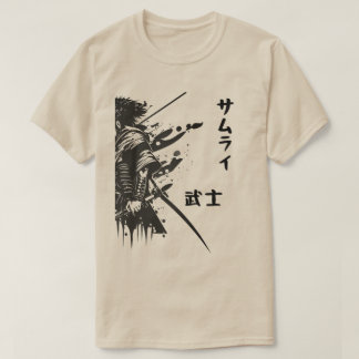 T-shirt Samurai Design サムライ