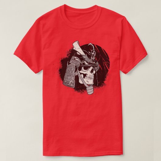 T-shirt Samurai dressed in Samurai Warrior Armor Martial (Design devant)