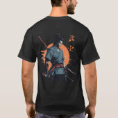 T-shirt Samurai élégant (Dos)