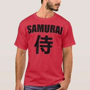 T-shirt SAMURAI en Kanji Ecriture