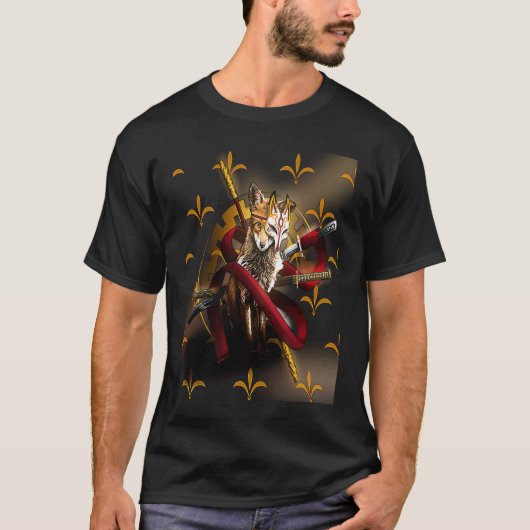 T-shirt Samurai Fox (Devant)