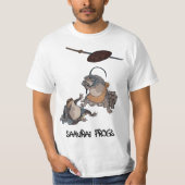 T-SHIRT SAMURAI FROGS SCÈNE #1 (Devant)