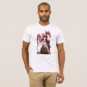 T-shirt Samurai Geisha (Devant entier)