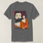 T-shirt Samurai Geisha (2) (Design devant)