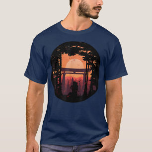 T-shirt Samurai guerrier bushido code espadon japonais (