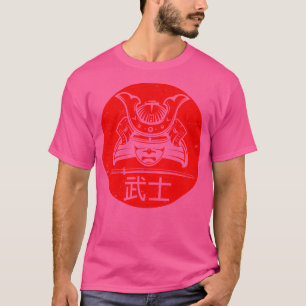 T-shirt Samurai Guerrier épée Red Sun
