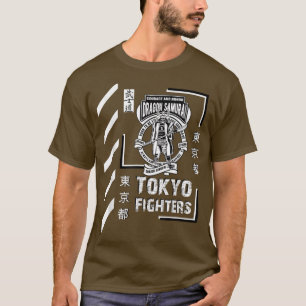 T-shirt Samurai guerrier Japon Tokyo style vêtements Funny