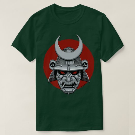 T-shirt Samurai Helm (2) (Design devant)
