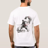 T-shirt Samurai Ink Storm (Dos)