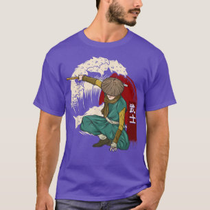 T-shirt Samurai japonais esthétique japonaise rue de cultu