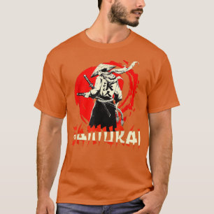 T-shirt Samurai Japonais guerrier bushido espadon