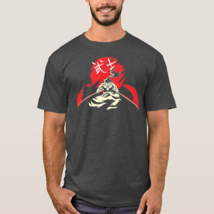 T-shirt Samurai Japonais Japon Art japonais