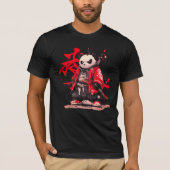 T-Shirt Samurai panda. (Devant)