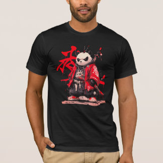 T-shirt Samurai panda.