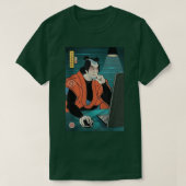 T-shirt Samurai Programmer 4 Code Developer Ukiyoe (Design devant)