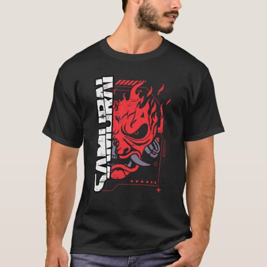 T-shirt samurai rock band vintage gift (Devant)