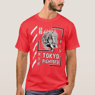 T-shirt Samurai Ronin Warrior Japan Tokyo Fighters