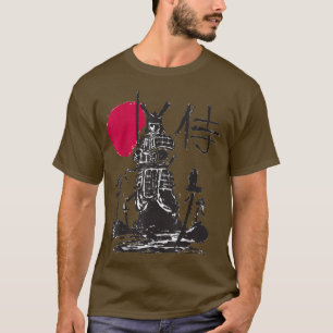 T-shirt Samurai Shirt Sword Fighter Arts martiaux japonais