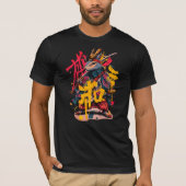 T-Shirt Samurai squirrel (Devant)