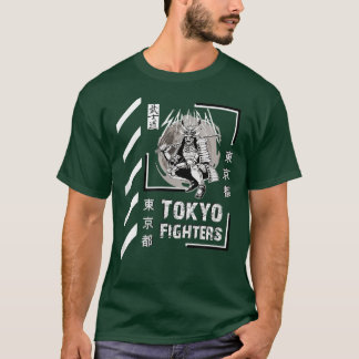 T-shirt Samurai style clothing Tokyo Fighters