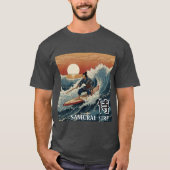 T-SHIRT SAMURAI SURF【侍】Tシャツ (Devant)