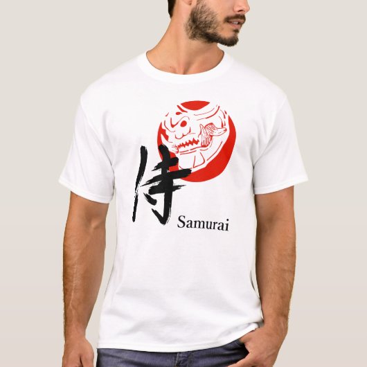 T-shirt Samurai – The Silent Warrior (Devant)