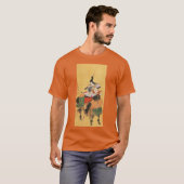 T-shirt SAMURAI TOMOE GOZEN HORSEBACK Art Japonais (Devant entier)