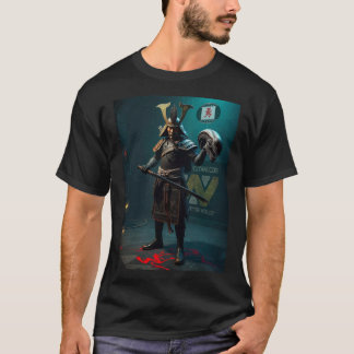 T-shirt Samurai VS Alien