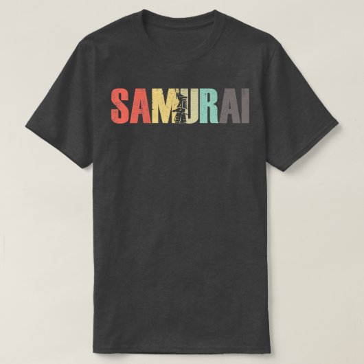 T-shirt Samurai Warrior Armor Japonais Fighter Samurai ( (Design devant)