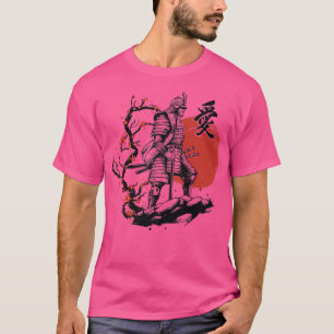T-shirt Samurai Warrior bushido code japonais Culture roug