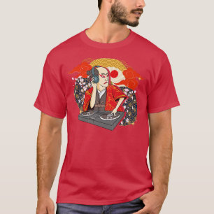 T-shirt Samurai Warrior Bushido Code japonais DJ Swordsmen