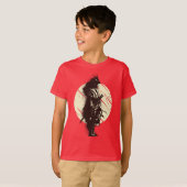 T-shirt Samurai Warrior Code Bushido Espadons japonais (Devant entier)