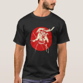 T-shirt Samurai Warrior Code Bushido Espadons japonais (Devant)
