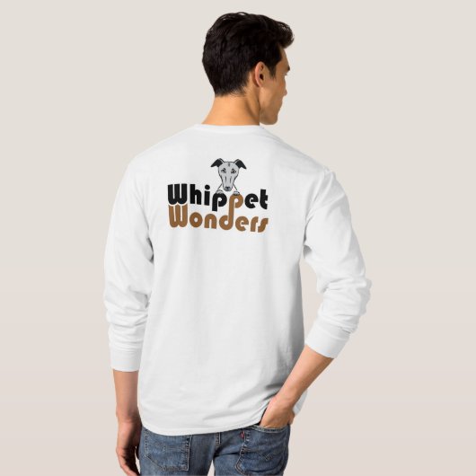 T-shirt Samurai Whippet (Dos entier)