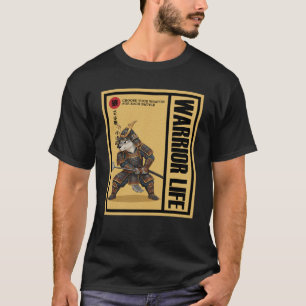 T-shirt Samurainimals Loup Arme