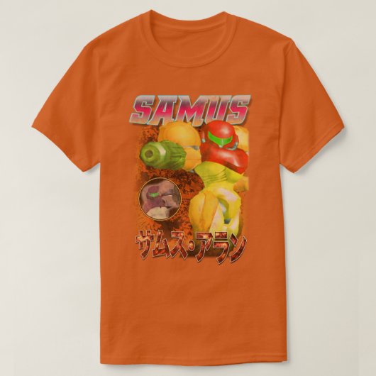 T-shirt Samus Melee Vintage Bootleg Rapper (Design devant)