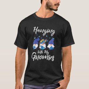 T-shirt S'amuser avec mes Gnomes Puzzle Sensibilisation à 